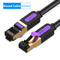 Vention Ethernet Cable RJ 45 Cat7 Lan Cable STP RJ45 Network Cable for Cat6 Compatible Patch Cord for Router Cat7 Ethernet Cable.