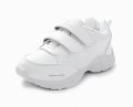 Action school uniform white shoes for boys and girls. 