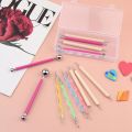 KRABALL Dotting Tools Ball Styluses with Box Dotting Tools Set Rock Painting Pottery Clay Modeling Embossing Nail Art. 