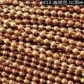 1.5mm metal Back beads chain Iron /Brass / Stainless steel ball chain for necklace.