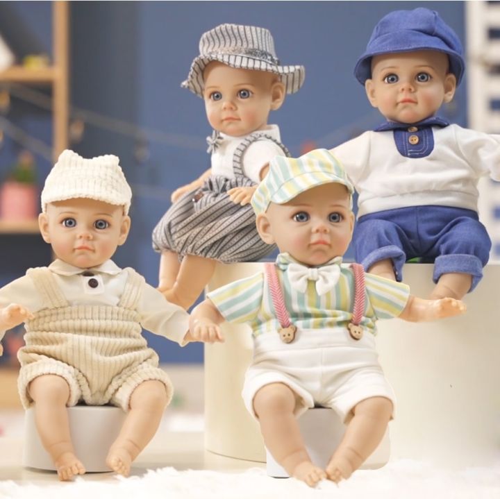 Bebe%20Reborn%20Doll%2014%20Inch%2035CM%20Boy%20Baby%20Doll%20With%20Fashion%20Clothes%20Soft%20Skin%20Cotton%20Body%20Lifelike%20Realistic%20Baby%20Children%20Gift%20-%20Image%203