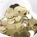 300Pcs 10mm Flat Round Loose Sequins DIY Decor Accessories Sequin Paillettes.