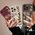 Phone Case Compatible for IPhone 14 Pro Max XR 11 13 12 Pro Max X XS Max 7Plus 7 8 6 6s Plus SE 2020 Cartoon Cute Friend Graffiti Boys Soft Case Back Cover. 