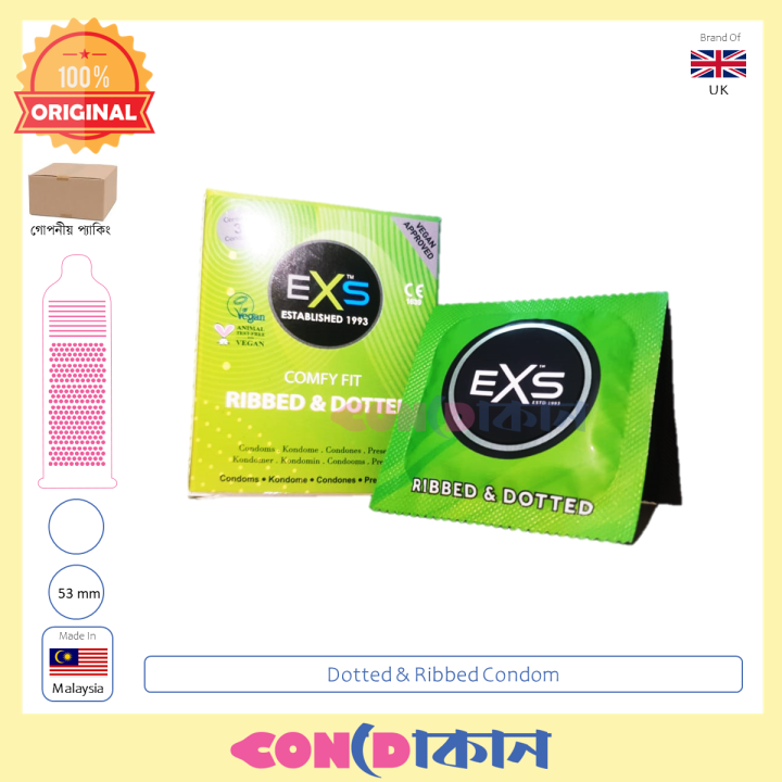 EXS%20Comfy%20Fit%20Ribbed%20&%20Dotted%20Condoms%203%20pack%20(9pcs)%20-%20Image%202
