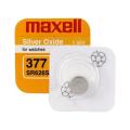 Maxl Sr626Sw / 377 1.55V Silver Oxide Button Cell Watch Battery 2Piece - Battery. 