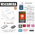 For M5Stack Esp32 Wrover With Psram Camera Module Ov2640 Type-C Grove Port Mini Camera Development Board Building Brick. 