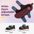 FitVille Women's Sandals Diabetic Shoes Flat Sandals Outdoor Casual Sandalias for Swollen Feet Arch Support Plantar Fasciitis. 