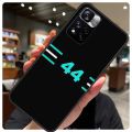 F1 Lewis Hamilton 44 Case For Xiaomi Redmi Note 12 11 10 8 9 Pro Note 12S 9S 10S 11S Cover For Redmi 10C 12C 9C. 