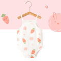Baby Summer Thin Onesie Baby Tank Tops Pajamas Newborn Triangle Rompers Jumpsuit Newborn Clothes. 