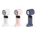 Portable Handheld Rechargeable Battery Powered Fan Mini Clip Fan Hand-free Personal Fan Body Cooling Hands Free Neck Fan. 