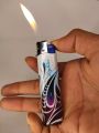 Unique Design Smart Gas Refillable Simple Lighter - 1 Piece. 