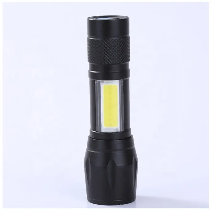 Mini%20Rechargeable%20LED%20Built-in%20Battery%20Waterproof%20USB%20Charge%20Zoom%20Torch%20Dual%20Lights%20-%20Torch%20Light%20-%20Image%204