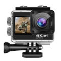 Q60AR 4K 30FPS 24MP WiFi Action Camera Waterproof 170°Wide Angle Len Dual Screen Display Video Camera For Outdoor Sports Cycling Diving.