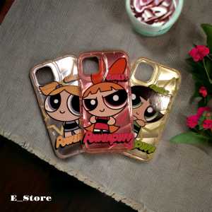 Bilashmart For Apple iPhone 11 Trendy Stylish Powerpuff Girls searies Mobile Back Cover With Pop Up Socket-ELF