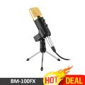 BM-100FX Condenser Microphone Studio Mic BM100FX Audio Editing Music Compose Vocal Voice Over. 