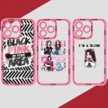 Blink B-BLACK-pink Kpop Phone Case Phone Case For IPhone 11 12 13 Mini Pro Max 14 Pro Max Case Shell Funda Cover. 
