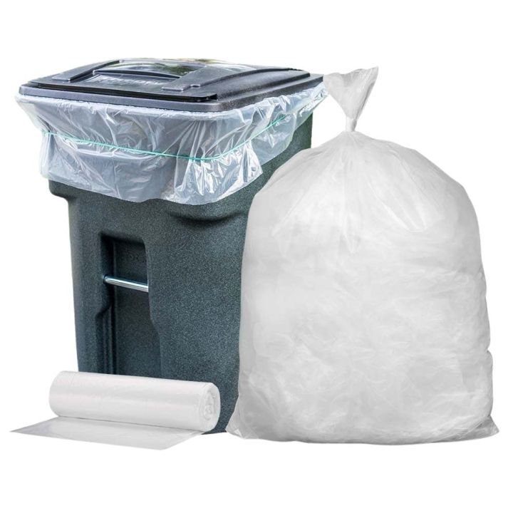 100%20Pcs%20Large%20Capacity%20Bin%20Clear%20Bag%20Trash%20Bag%20/%20Garbage%2018%20x%2024%20inch%20-%20Image%202