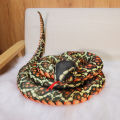110/160CM Simulated Python Snake Plush Toy Giant Boa Cobra Long Stuffed Snake Plushie Pillow Children Boys Gift Home Decoration Loser Lione. 