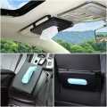 Car Tissue Holder,Best quality /imported PU Leather Tissue Box for car sun visor.