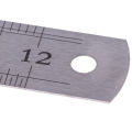 [NewHotFB] Stainless Steel Metal Ruler Metric Rule Precision Double Sided Measuring Tool. 