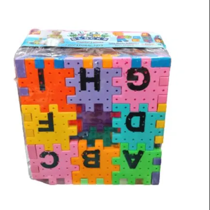ABC Block Toy Alphabet Blocks & Educational Letter Blocks for kids Alphabet Learning Toys Toddler ABC Blocks ABC Block Puzzle T