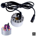 Ultrasonic Mist Maker Fogger with 12 LED Lights | SS Body | Air Humidifier for Incubator, Greenhouse, Fountain & Baby Room.