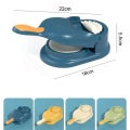 2 IN 1 Dumpling Mold Dumpling Maker Machine Dough Noodle Skin Press Mold Labor-Saving Dumpling Making Tool Home Kitchen Gadgets. 