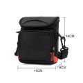 Universal Mini Digital Cloth Camera Bag with Strap, Size: 115 x 105 x 155mm. 