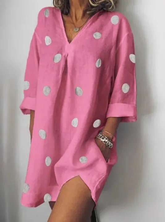 Polka%20Dots%20Women%20Beach%20Dress%20Saida%20De%20Praia%20Flax%20Bikini%20Cover%20Up%20Kaftan%20Beach%20Pareos%20De%20Playa%20Mujer%20Swimsuit%20Cover-up%20Superman%20-%20Image%206