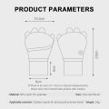 Golf Sunscreen Gloves Ice Silk Women Outdoor Sports Half-Finger Gloves Thin Section Breathable Sweat Absorption Conbo.