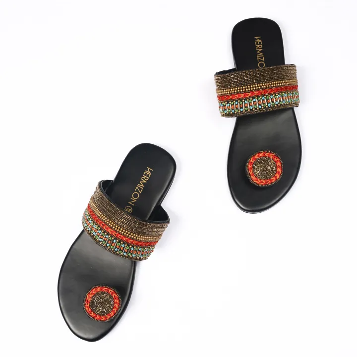 Lilaboti%20Handcrafted%20with%20beads%20Flat%20Sandal%20for%20Women%20Customized%20-%20Image%207