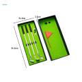 Golf Pen Set Novelty Mini Desktop Golf Ball Pen for Men Women Birthday Gifts.