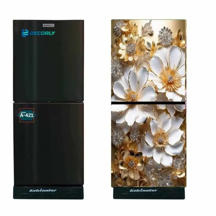 Flower%20Fridge%20Stickers%20%7C%20Double%20Door%20Fridge%20Stickers%20%7C%20Refrigerators%20Stickers%20with%20Self-Adhesive%20Stickers%20Easy%20to%20Apply%20(Size%2060X%2024)Inches%20-%20Image%203