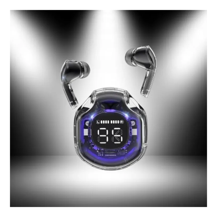 Ultrapods Pro True Wireless Earbuds with Display Transparent Design
