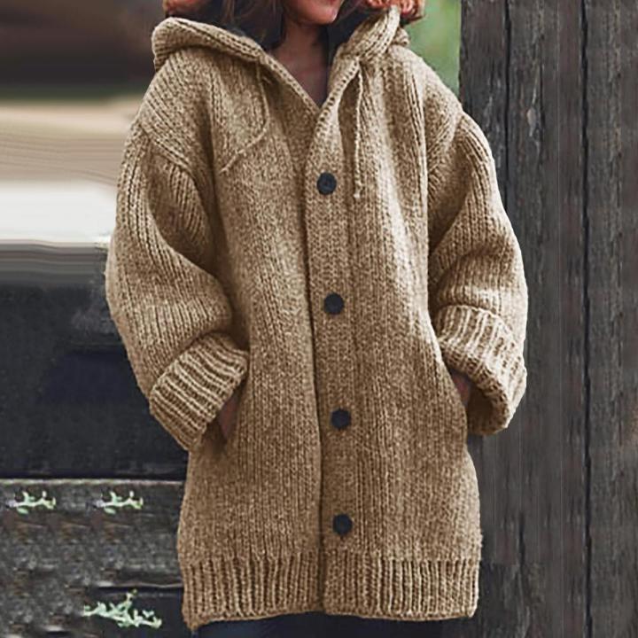 Autumn Winter Hooded Sweater Fashion Women Long Sleeve