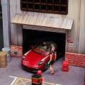 1/64 Scale Diecast Model Car Display Case for Alloy Car Model Collectors. 