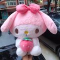 26Cm Plushies Sanrio Kuromi My Melody Plush Dolls Toys Cute Strawberry Stuffed Animals Plush Toy Pillow Bedroom Decoration Gift Honoria.