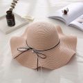 Bucket Hat Panama Fashion Straw Hat Women's Summer Hats Shade Sun Protection Outdoor Beach Vacation Hat Beach Cap Casual.