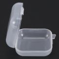 50Packs Small Clear Plastic Storage Containers,Mixed Empty Mini, Case with Lids for Small Items and Other Craft Projects. 