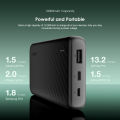 oraimo - OPB-P5101 - Slice Link - 12W Fast Charge - 10000mAh Power Bank - with 3 Built-in Cables. 