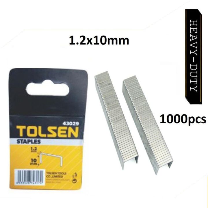 TOLSEN%201000Pcs%20Staples%20Wire%20Refill%20(1.2%20x%2010mm%20)%20For%20Wood,%20Plywood%20%20Model:%2043029%20-%20Image%202
