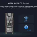 ESP32-C6-Pico Development Board WiFi 6 Microcontroller ESP32-C6-MINI-1 Module Supports for ESP-IDF. 