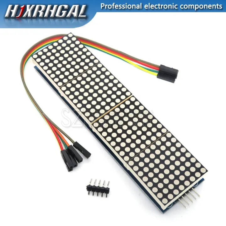 1PCS%20MAX7219%20Dot%20Matrix%20Module%20For%20Arduino%20Microcontroller%204%20In%20One%20LED%20Display%20with%205P%20Line%20MAX7219%20display%208x8%20matrix%20Red%20-%20Image%202