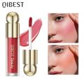 QIBEST Liquid Blush Stick Natural Liquid Contouring For Face Blusher Pigment Lasting Cheek Tint Cream Blush Makeup Cosmetic. 