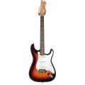 ENCORE E6 ELECTRIC GUITAR IN 3-TONE SUNBURST. 