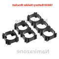 Plastic 18650 Battery Holder Bracket Cylindrical 18650 Case Cell Holder Safety Anti Vibration Li-ion Battery Holder. 