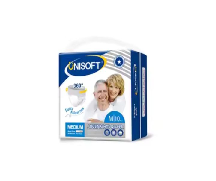 Unisoft Adult Diaper Pant M Size 10 Pcs Pack