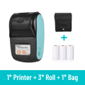 Mobile POS Printer - 58mm | 2-inch Thermal Receipt Printer for Retail, Restaurants, and Label Printing | Compatible with Windows, iOS, and Android | Supports Cash Drawers | Wireless Bluetooth Printer Nadra-PT-210. 