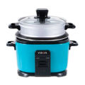 Vision RC- 1.8 L Elegant Blue Rice Cooker (Double Pot). 