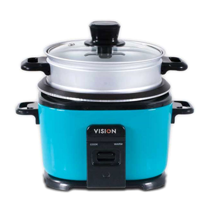 Vision RC- 1.8 L Elegant Blue Rice Cooker (Double Pot)